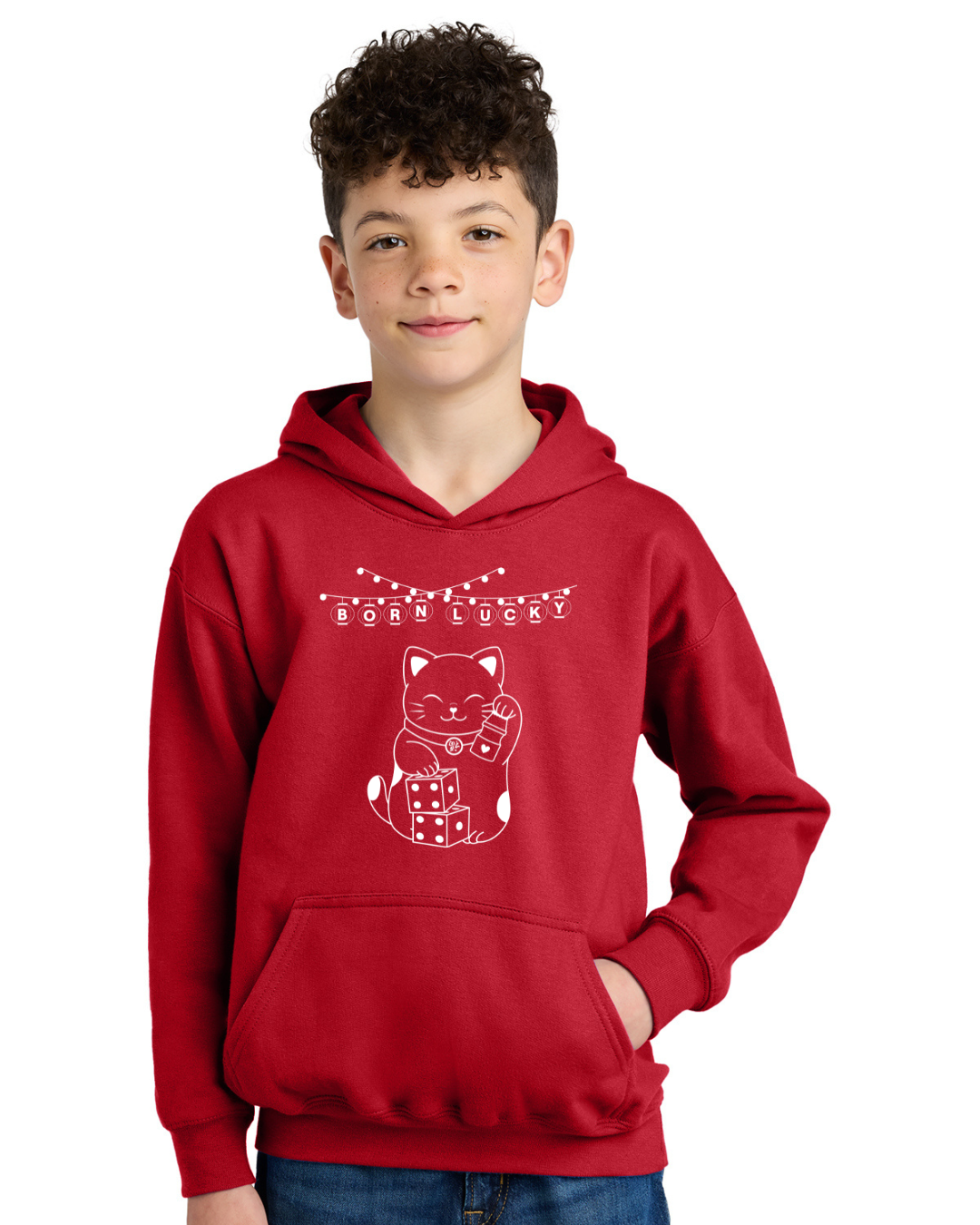 LuckyCat Youth Hoodie