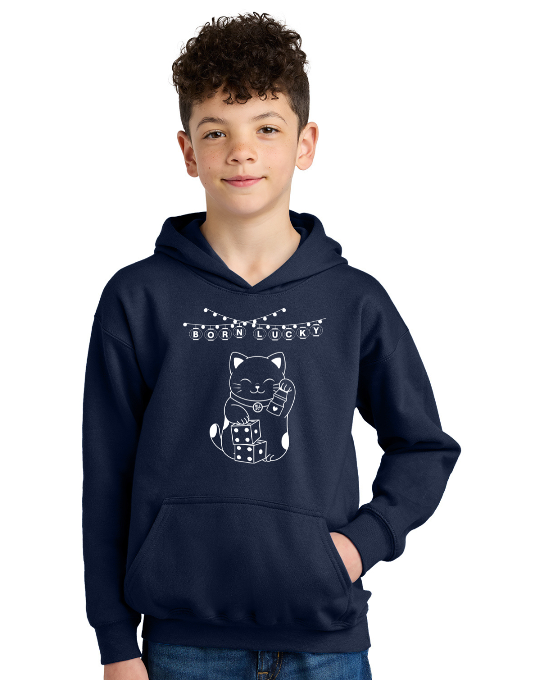 LuckyCat Youth Hoodie