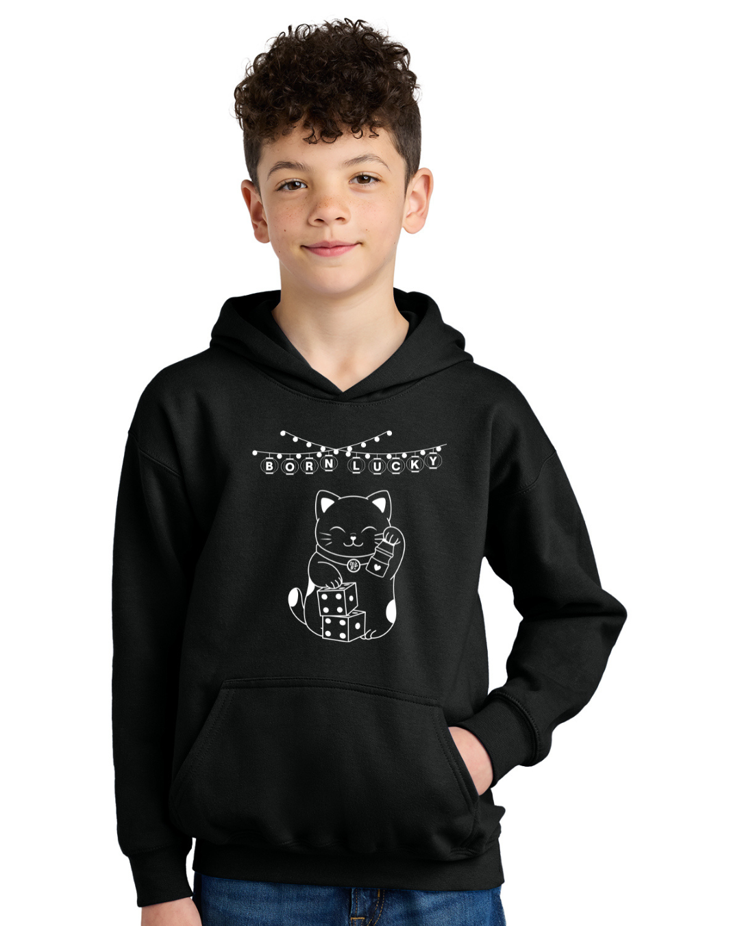LuckyCat Youth Hoodie